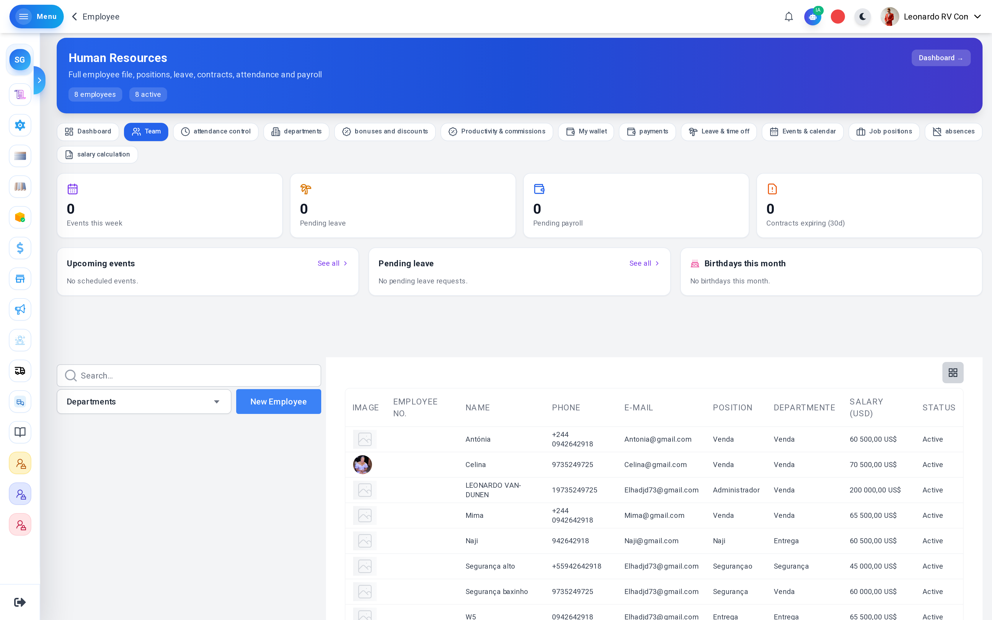 ZYVO HR module — employee management, roles and team permissions for SMEs ZYVO HR module — employee management, roles and team permissions for SMEs