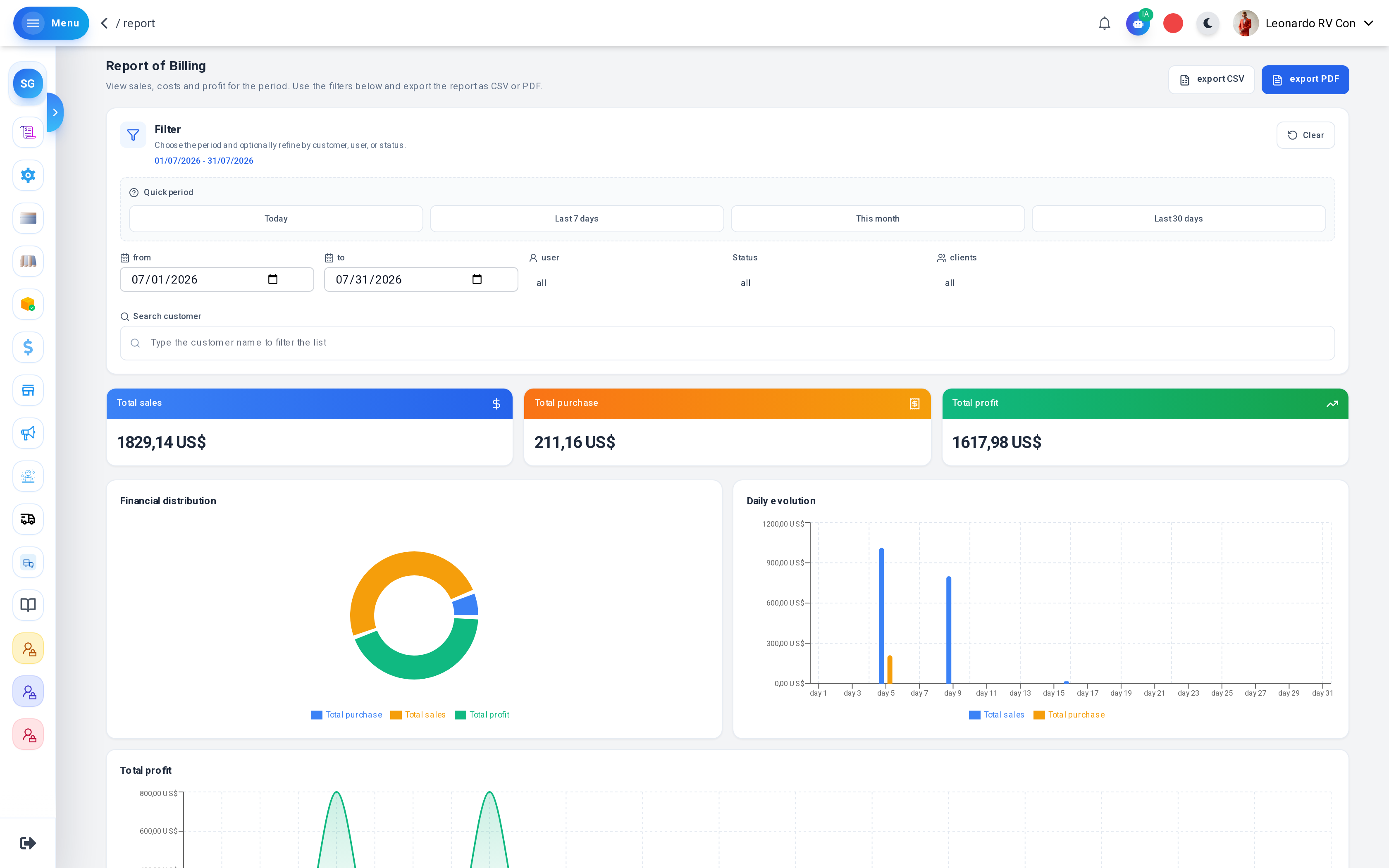 ZYVO invoicing software — billing, payments tracking and VAT-compliant invoices for SMEs — preview 2
