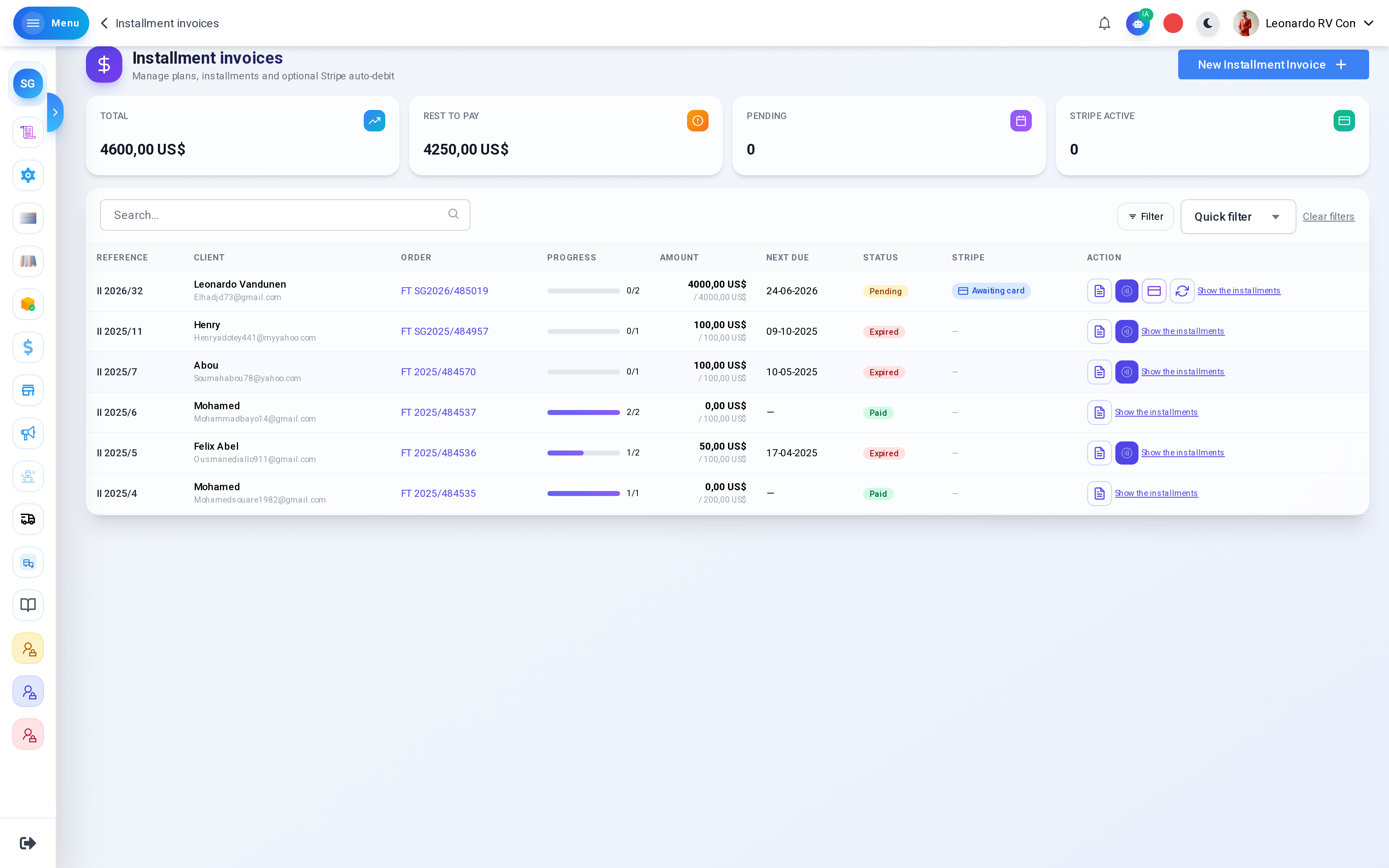 ZYVO invoicing software — billing, payments tracking and VAT-compliant invoices for SMEs — preview 4