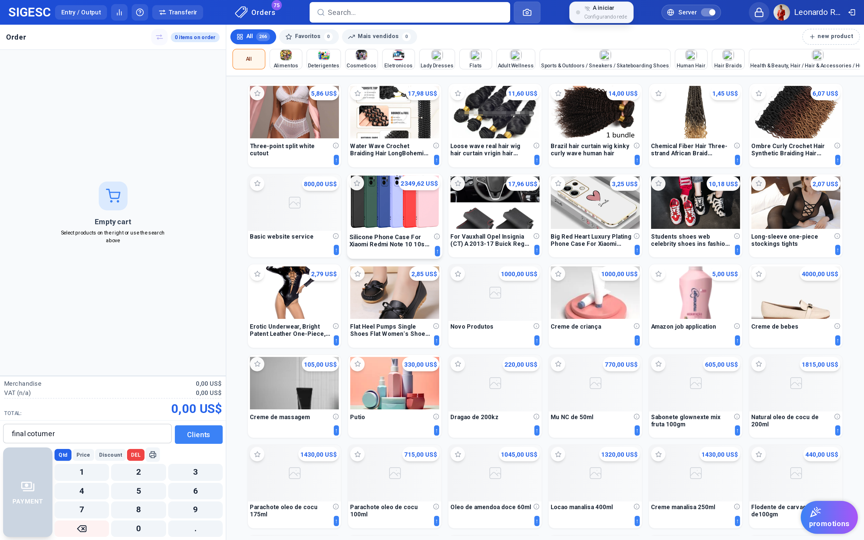 ZYVO POS software — point of sale checkout interface with product catalog and payment screen ZYVO POS software — point of sale checkout interface with product catalog and payment screen