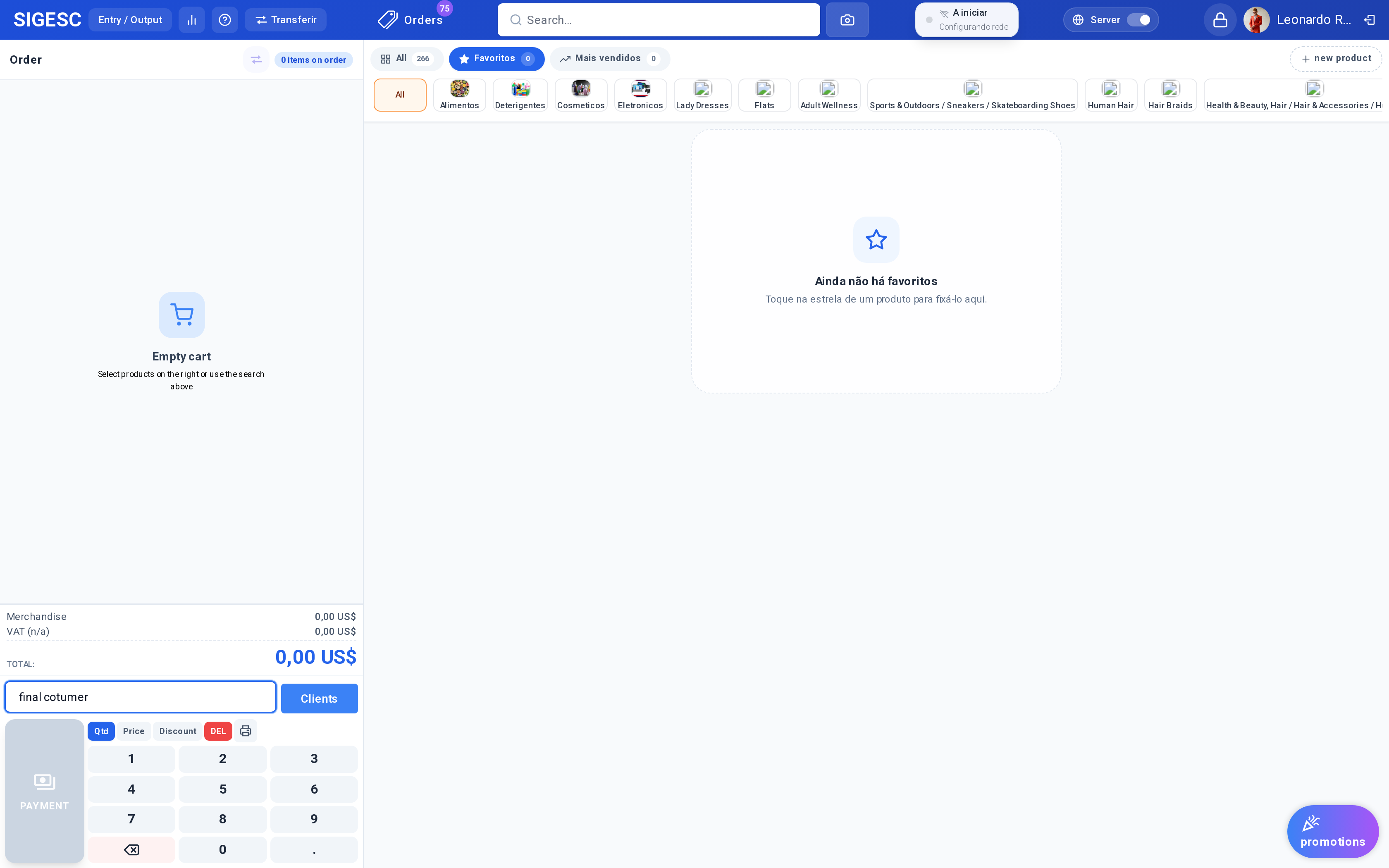 ZYVO POS software — point of sale checkout interface with product catalog and payment screen — preview 4